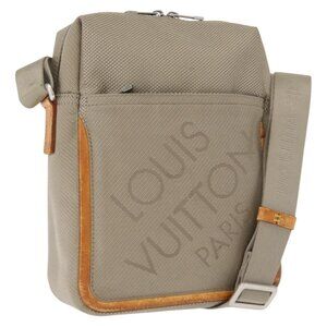 Authentic LOUIS VUITTON Damier Geant Sitadan Shoulder Bag Beige Sabre M93041